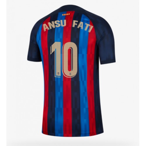 Barcelona Ansu Fati #10 Hjemmedrakt 2022-23 Kortermet Barcelona Ansu Fati #10 Hjemmedrakt 2022-23 Kortermet